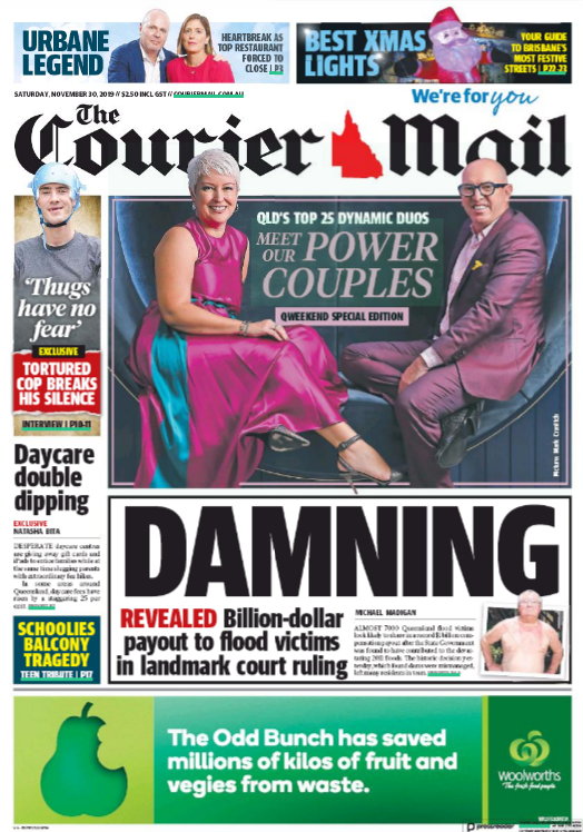 Featured in The Courier-Mail – November 2019