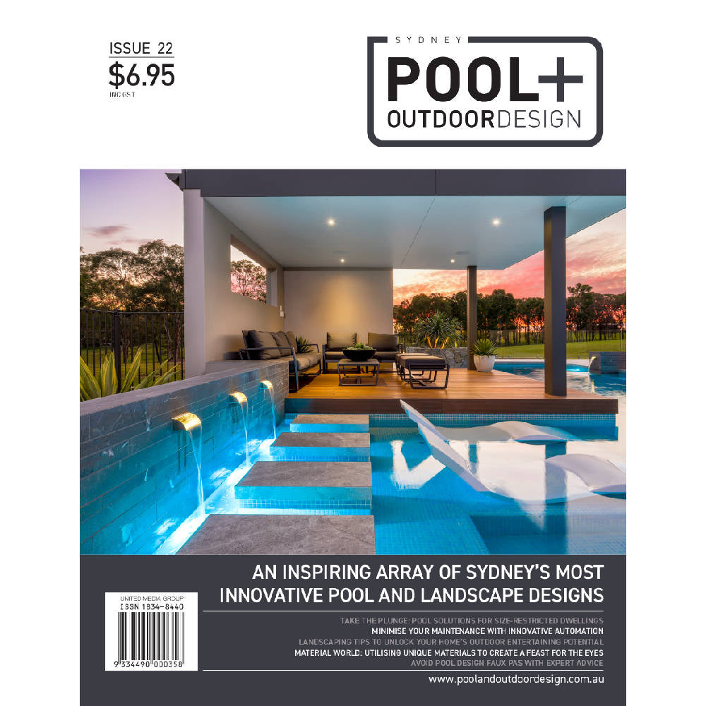 Featured in Pool + Outdoor Design Magazine – Issue 22
