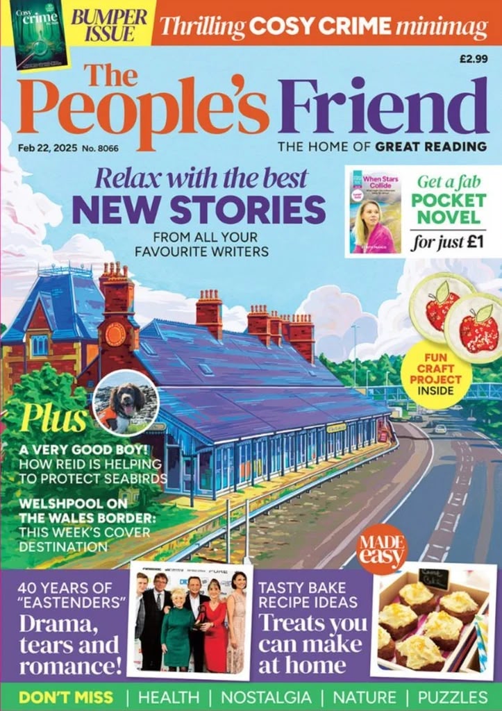 Featured in The People’s Friend February 22, 2025