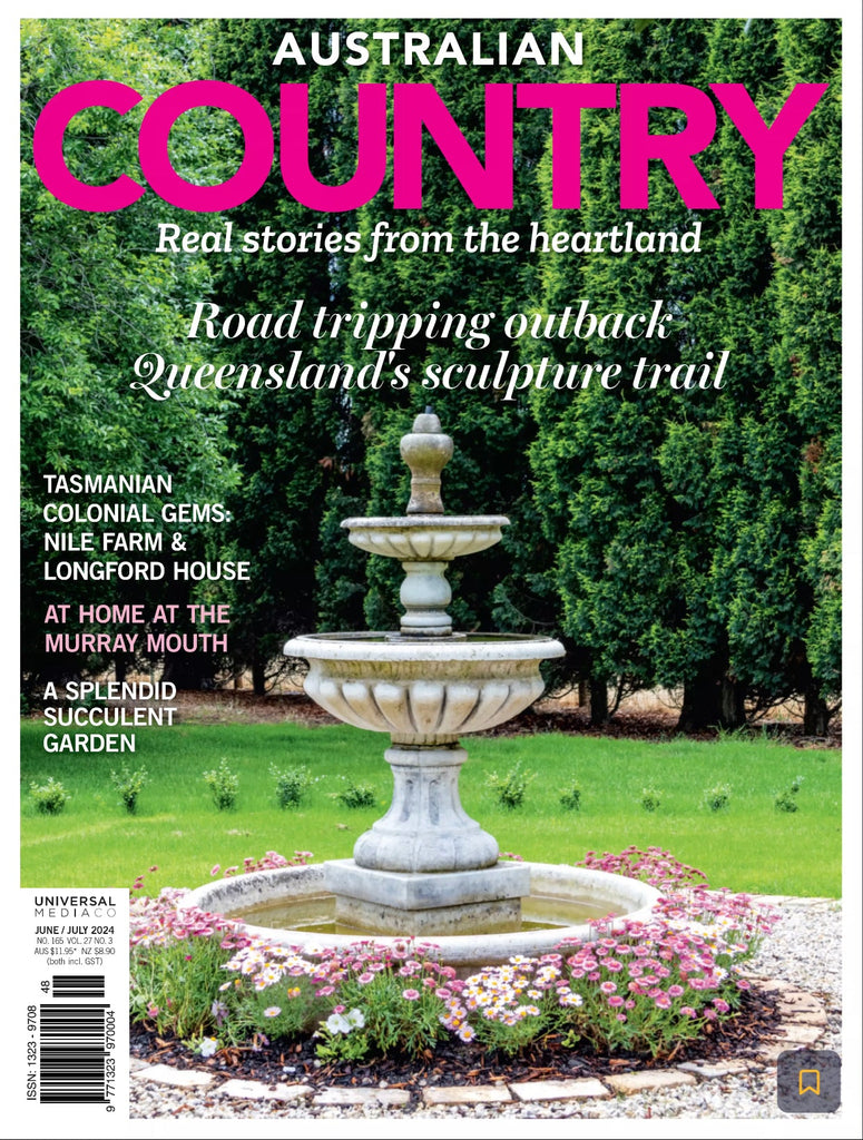 Featured in Australian Country Issue 27.3 (June / July 2024)