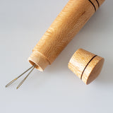 Sewing-needle Case, Native Timbers