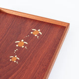 Marquetry Turtle Tray