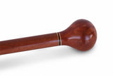 Closeup image of a Redgum Knob Handle Walking Stick