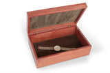 Open Tamar General Purpose Box - Tiger Myrtle with watch