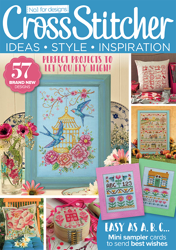 Featured in CrossStitcher – September 2020