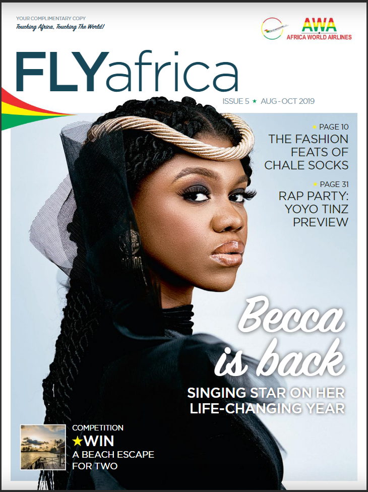 Featured in FLYafrica Magazine – Issue 5 (Aug–Oct 2019)