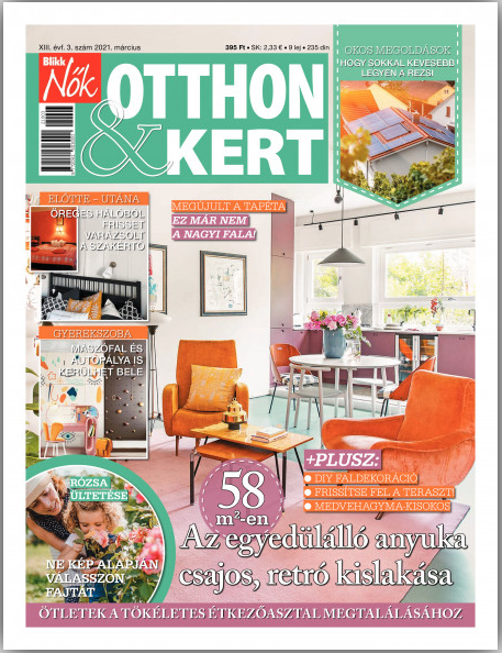 Featured in Otthon & Kert Magazin – March 2021