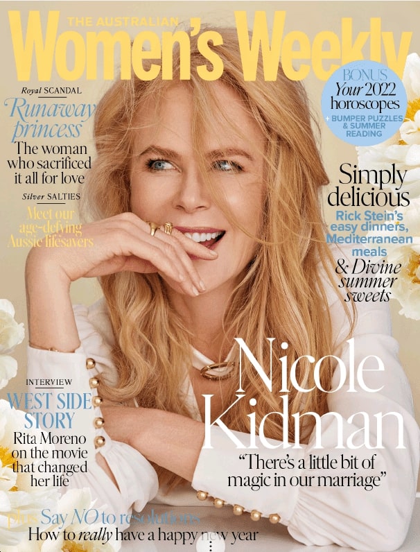 Featured in The Australian Women’s Weekly – January 2022