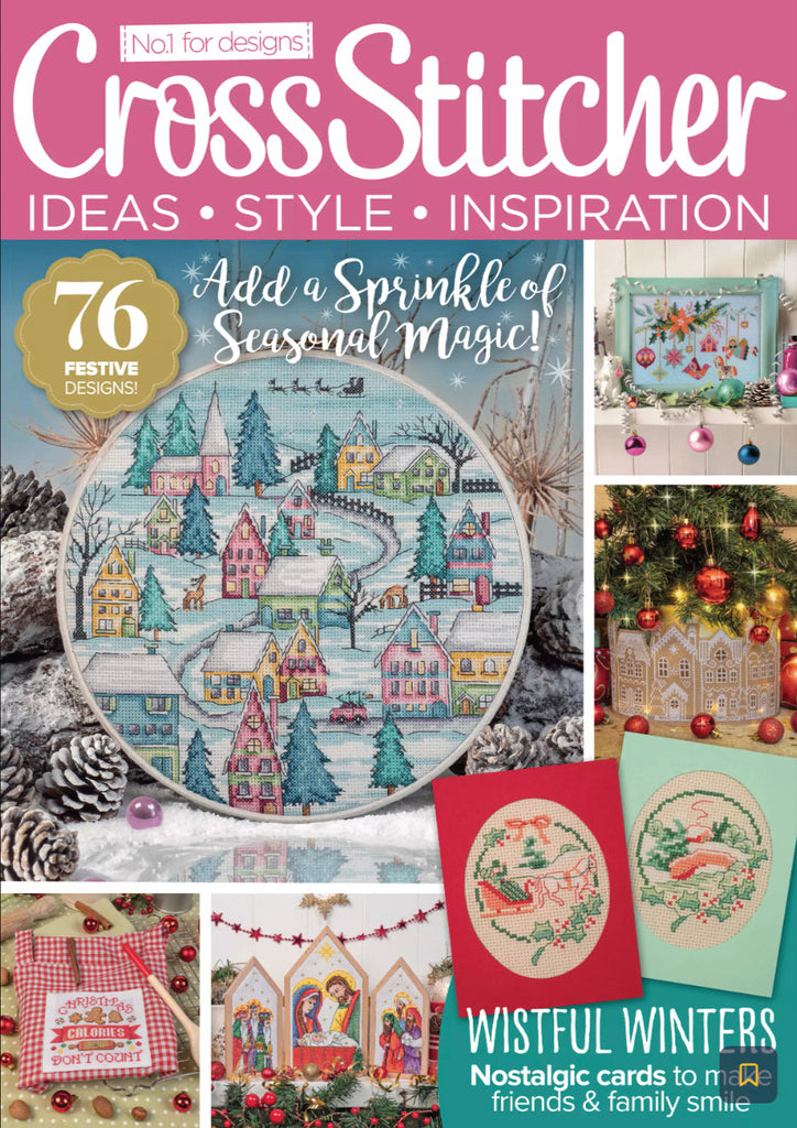 Featured in CrossStitcher December 2025