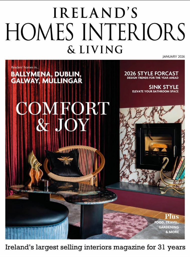 Featured in Ireland's Homes Interiors & Living January 2026