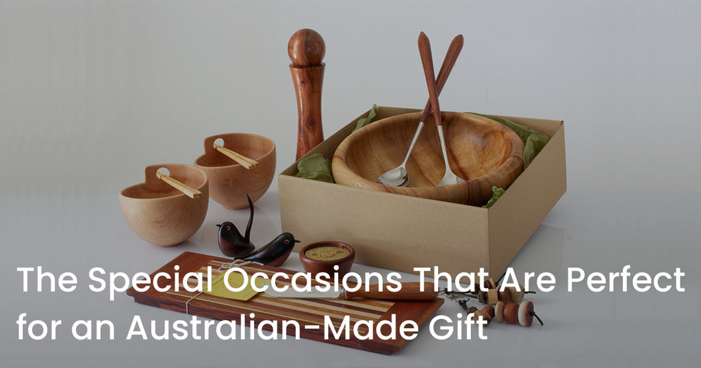 The Special Occasions That Are Perfect for an Australian-Made Gift