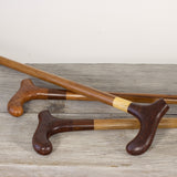 Hand-carved T-bar Handle Walking Stick