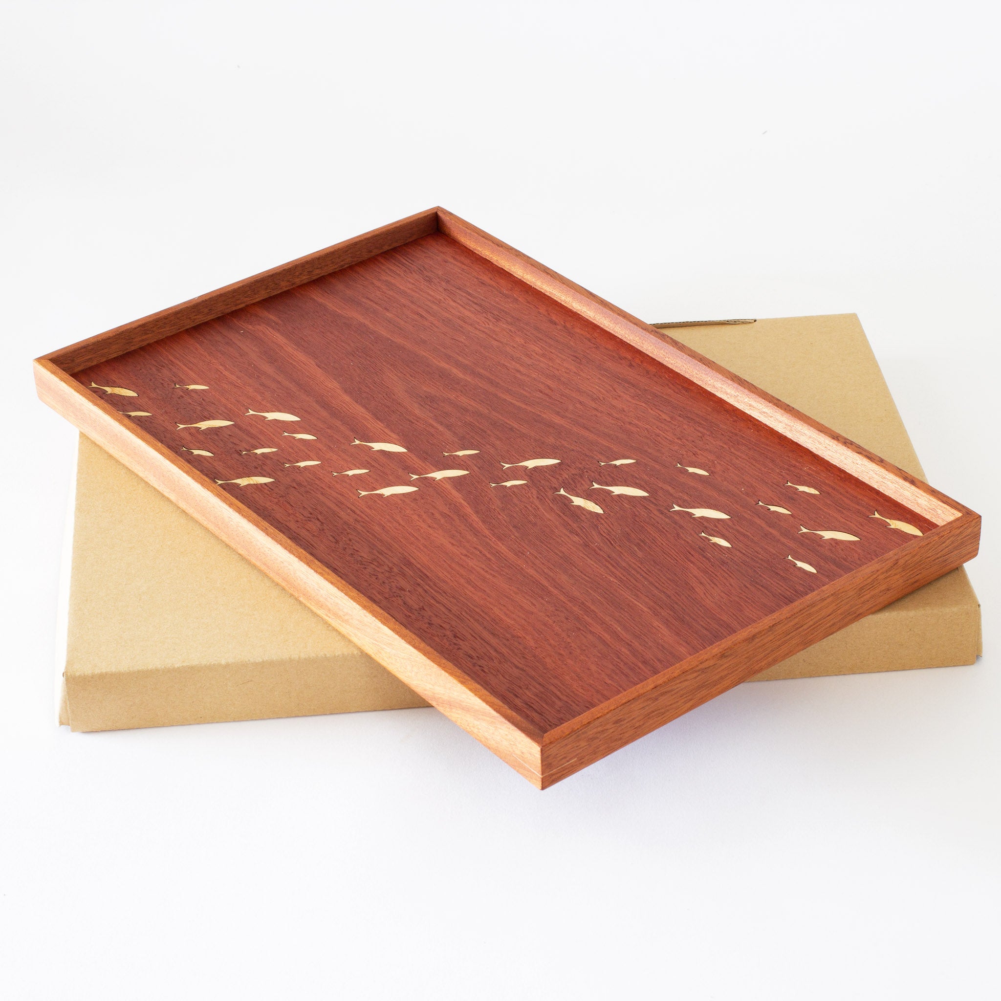 Marquetry Fish Tray