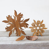 Gum Leaf Cut-Out Pot Stand