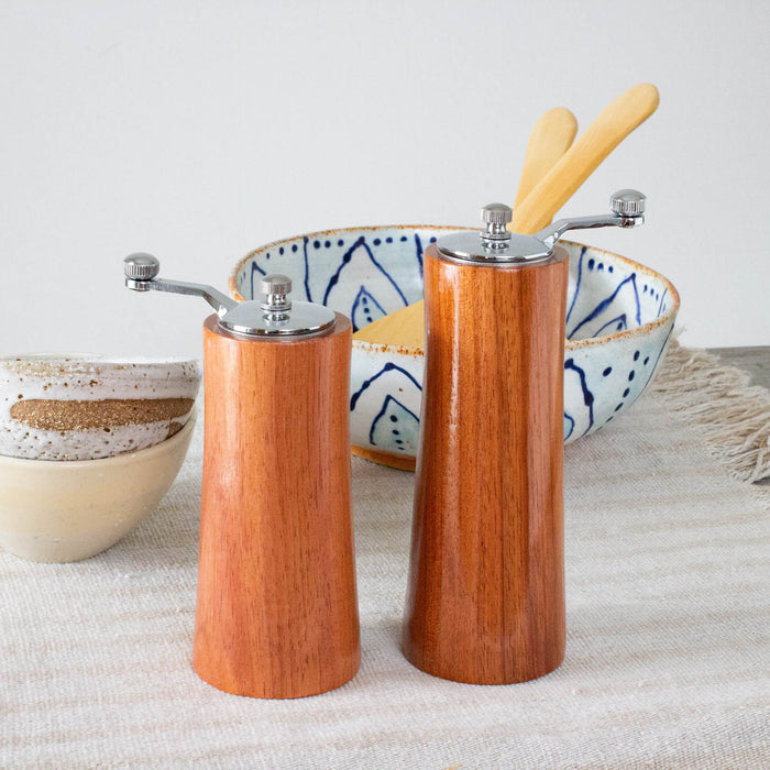 Blackwood Crank Handle Salt & Pepper Mill - Small