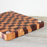 Jarrah & Sassafras Endgrain Cutting Board