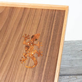 Marquetry Gecko Tray