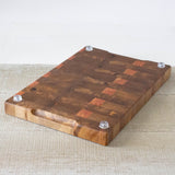 Golden Sassafras Endgrain Cutting Board