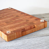 Golden Sassafras Endgrain Cutting Board