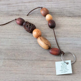 No Worries Double Strand Keyrings