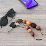 No Worries Double Strand Keyrings