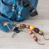 No Worries Double Strand Keyrings