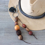 No Worries Double Strand Keyrings