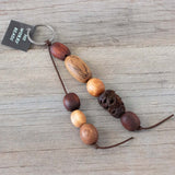 No Worries Double Strand Keyrings