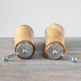 Crank Handle Salt & Pepper Mills