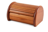 Closed Roll Top Australian Red Cedar Jewellery Box