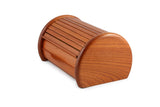 Closed Roll Top Australian Red Cedar Jewellery Box picture