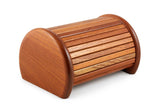 Closed Roll Top Australian Red Cedar Jewellery Box photo