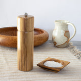 Gift Bundle: Tassie Sassafras Pepper Mill & Square Sassafras Salt Bowl