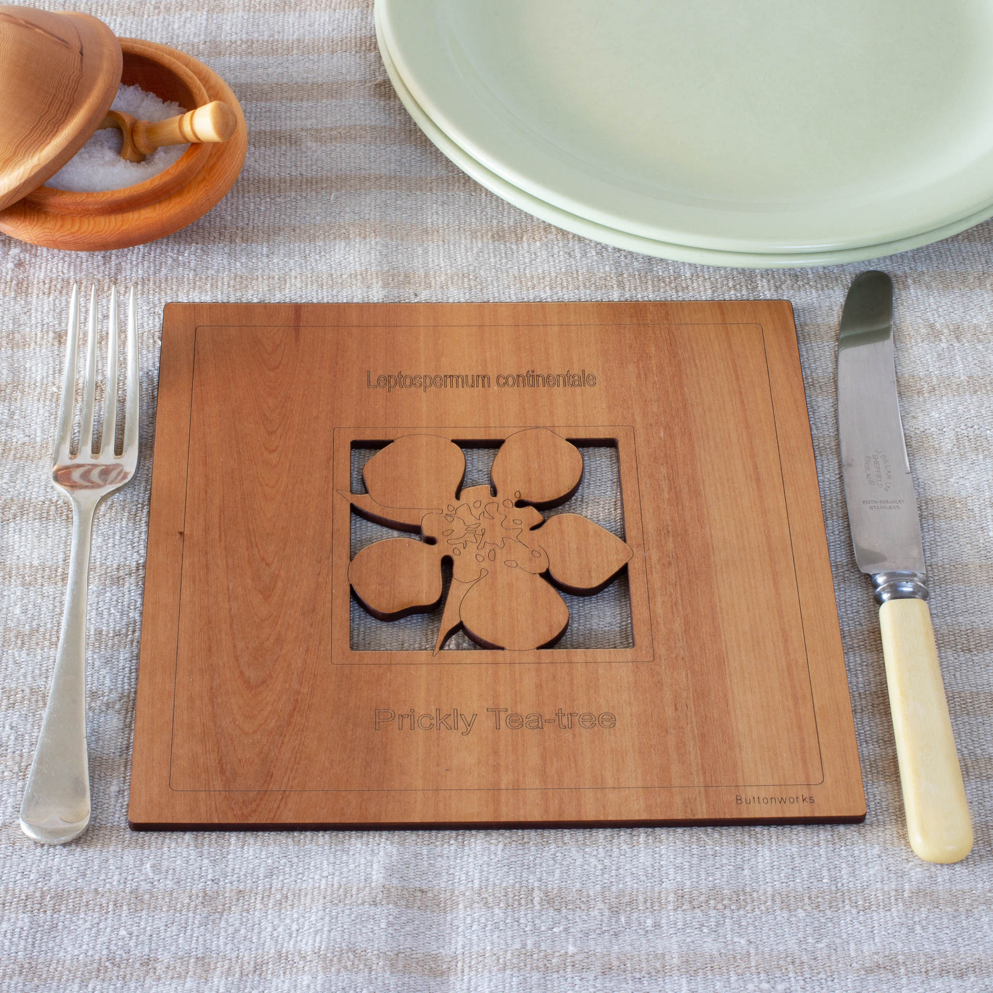 Australian Wildflower Placemats – Australian Woodwork