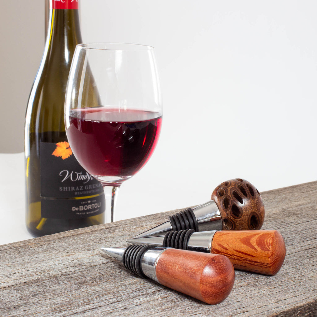 Buy Handmade Classic Wine Bottle Stoppers Online Australian Woodwork