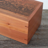 Cremation Ashes Box Tiger Myrtle