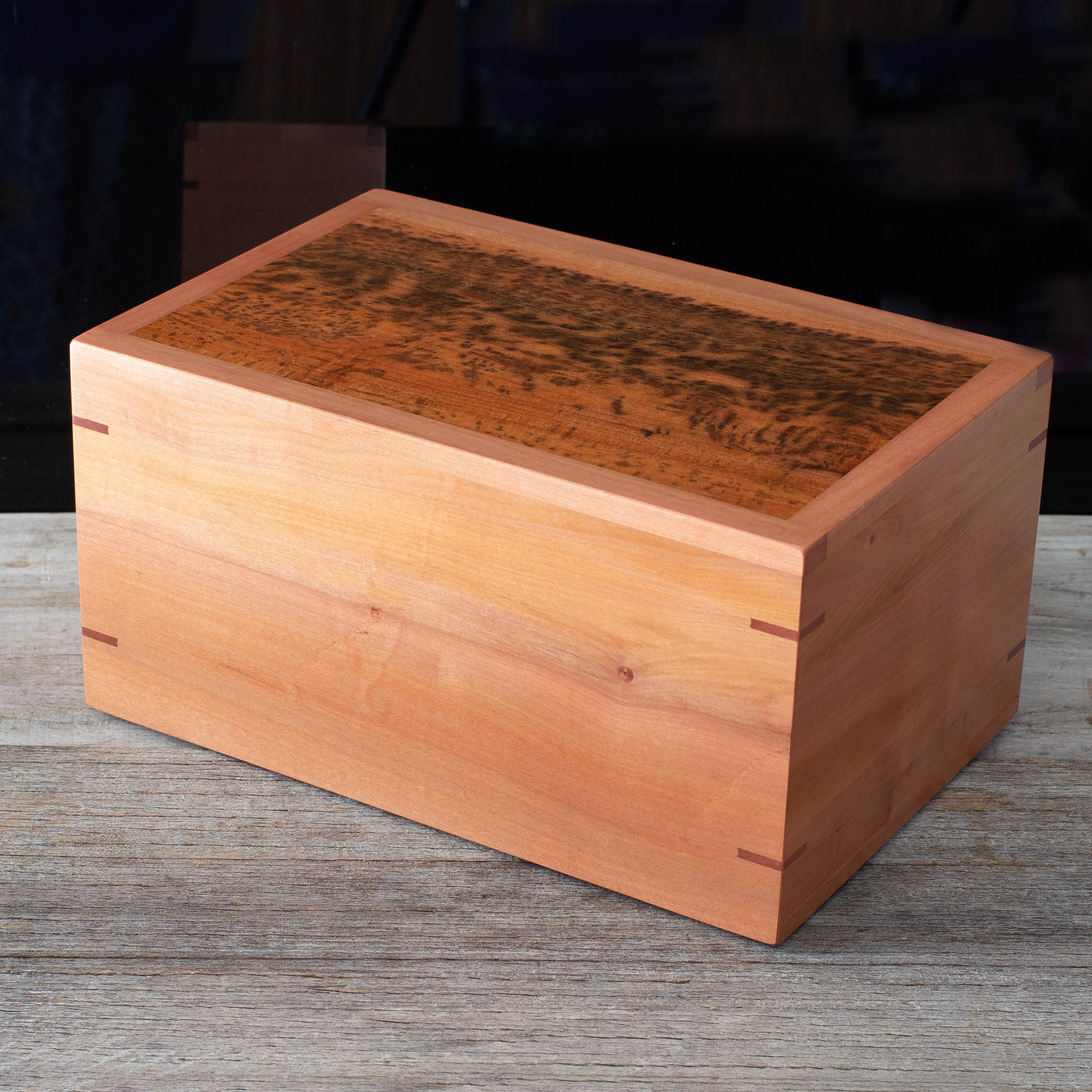 Cremation Ashes Box Tiger Myrtle