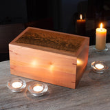 Cremation Ashes Box Tiger Myrtle