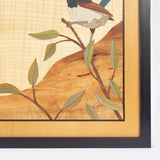 Fairy Wren Marquetry Artwork