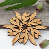 Gum Leaf Cut-Out Pot Stand