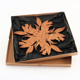 Gum Leaf Cut-Out Pot Stand