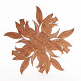 Gum Leaf Cut-Out Pot Stand