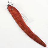 Hand Carved Gum Leaf Bookmark/Letter Opener