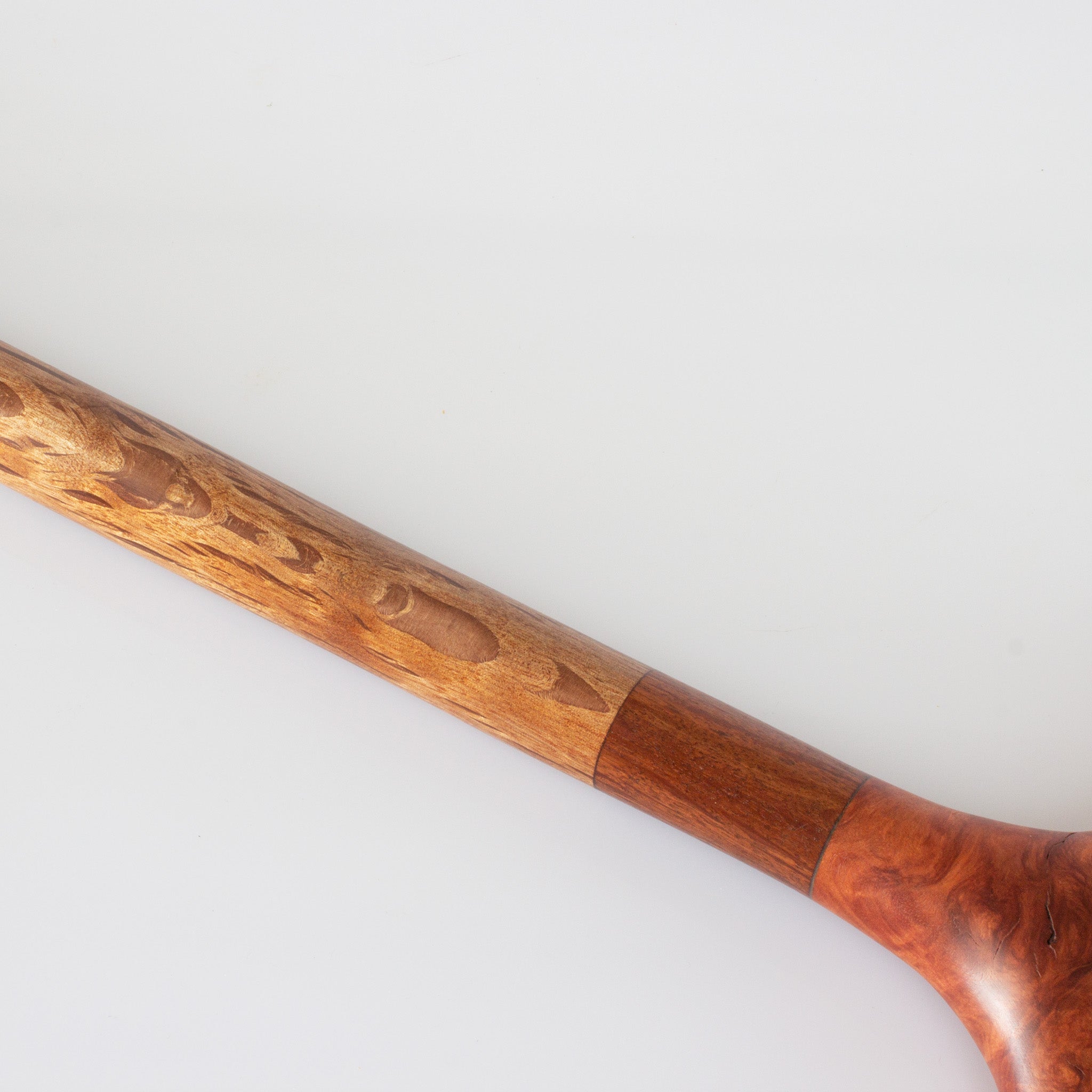 Hand-carved T-bar Handle Walking Stick