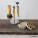 Huon Pine Shaving Kit and Stand