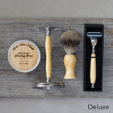 Huon Pine Shaving Kit and Stand
