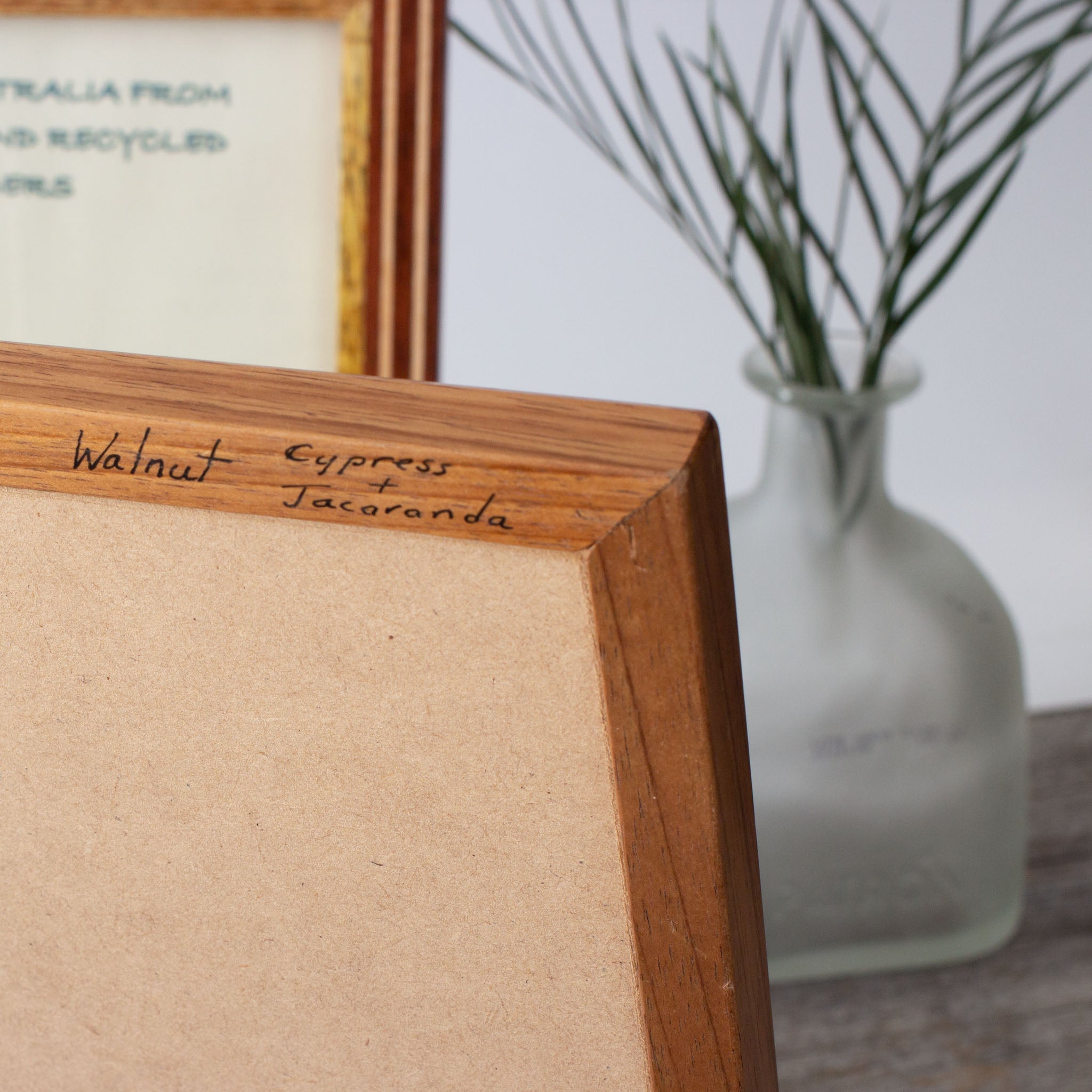 Timber Inlay Photo Frame Buy Handmade Large Mixed Timber Photo Frames Online – Australian Woodwork