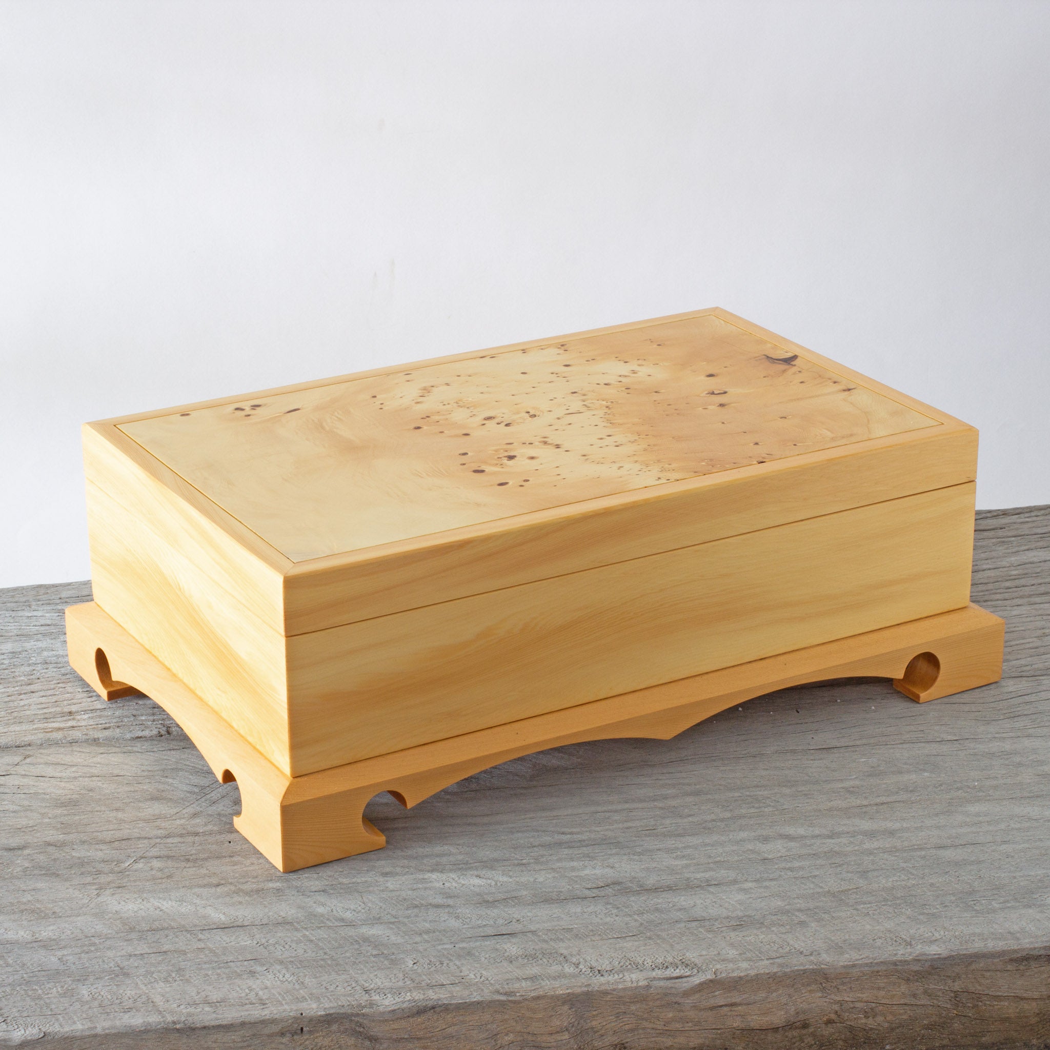 Lim Huon Pine Pedestal Box