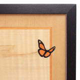 Monarch Butterfly Marquetry Artwork