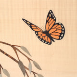 Monarch Butterfly Marquetry Artwork